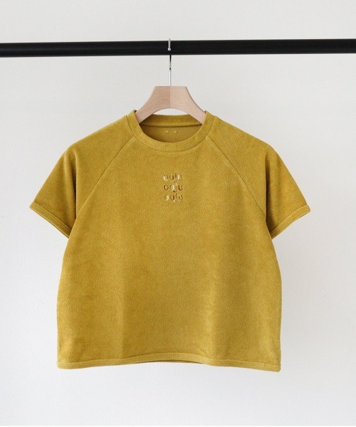ooju(オージュ)の「【ooju】パイルT-shirts(Tシャツ/カットソー・キッズ・ベージュ/ネイビー/イエロー・1/2/3/4)」の17枚目の写真