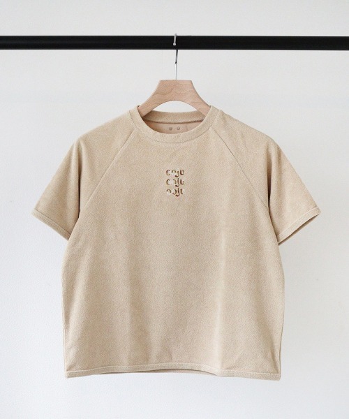 ooju(オージュ)の「【ooju】パイルT-shirts(Tシャツ/カットソー・キッズ・ベージュ/ネイビー/イエロー・1/2/3/4)」の20枚目の写真