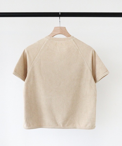 ooju(オージュ)の「【ooju】パイルT-shirts(Tシャツ/カットソー・キッズ・ベージュ/ネイビー/イエロー・1/2/3/4)」の21枚目の写真