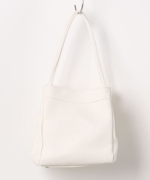 Mignonjour(ミニョンジュール)の「Mignonjour/スクエアハンドバッグ M2387(ハンドバッグ・レディース・ピンク/グリーン/ホワイト/シルバー/ブラック・FREE)」の17枚目の写真