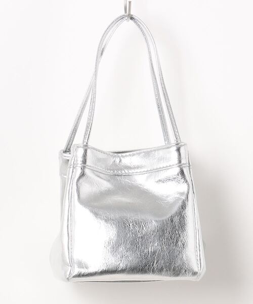 Mignonjour(ミニョンジュール)の「Mignonjour/スクエアハンドバッグ M2387(ハンドバッグ・レディース・ピンク/グリーン/ホワイト/シルバー/ブラック・FREE)」の21枚目の写真