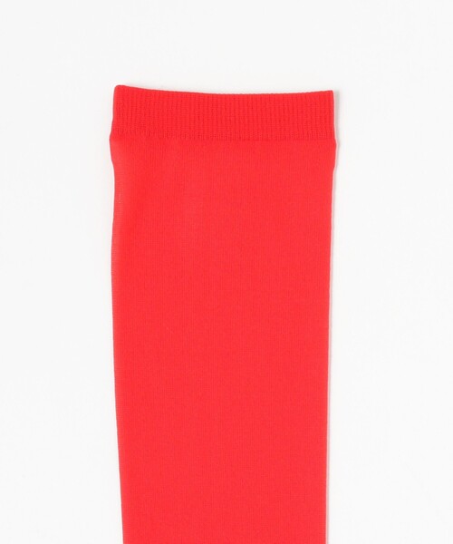 Ray BEAMS(レイビームス)の「シアー ハイソックス(ソックス/靴下・レディース・クリーム/グレー/ネイビー/レッド・ONE SIZE)」の5枚目の写真