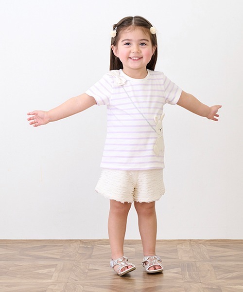 【新品】petit main ブルゾン、トレーナー、パンツ5点セット120 セール】のびのびストレッチパンツ（その他パンツ）｜petit main