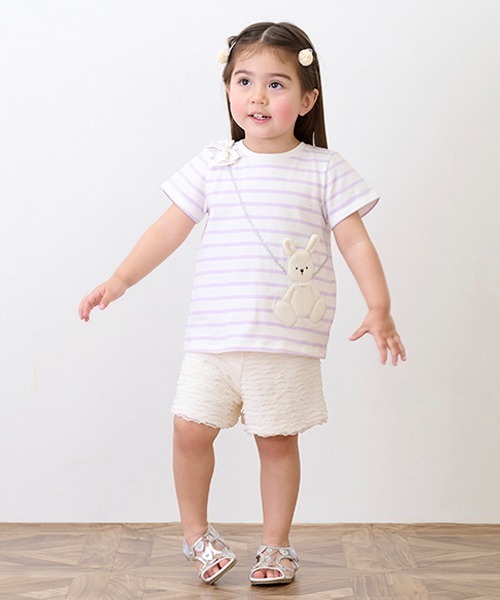 【新品】petit main ブルゾン、トレーナー、パンツ5点セット120 セール】のびのびストレッチパンツ（その他パンツ）｜petit main