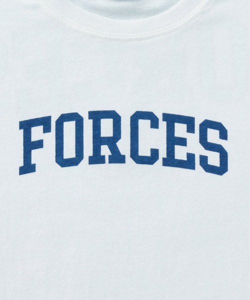 SHISKY（シスキー）の「SHISKY / シスキー カレッジロゴ フロント/バックプリント オーバーサイズ 半袖Tシャツ キッズ（Tシャツ/カットソー・キッズ・ネイビー/ベージュ系/グリーン系/ホワイト系1/ホワイト系2/グレー系/グレー系2/オフホワイト/サックスブルー/オレンジ/ミント/杢グレー/チャコール/ホワイト系/ダークグリーン/ベージュ・140/130/120/160/150/110）」の21枚目の写真