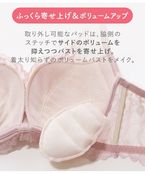 楽天市場】ブラジャー ショーツ セット レディース 脇高