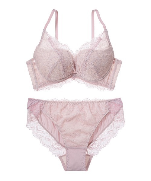 ZOZO限定！ボリュームアップ＆脇高ブラ・ショーツセット】プッシュ