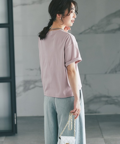 La boutique BonBonラブティックボンボン デニムパワショルシャツ セットアップ可】デニムパワショルシャツ | La boutique BonBon