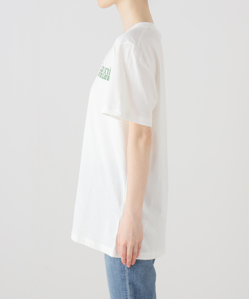 GANNI(ガニー)の「【GANNI / ガニー】 Thin Jersey Loveclub Relaxed(Tシャツ/カットソー・レディース・ブラック系その他/ホワイト・FREE)」の19枚目の写真