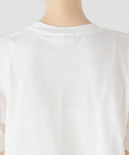 GANNI(ガニー)の「【GANNI / ガニー】 Thin Jersey Loveclub Relaxed(Tシャツ/カットソー・レディース・ブラック系その他/ホワイト・FREE)」の22枚目の写真