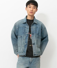13.5オンスデニムトラッカージャケット