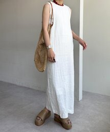 2WAYリネンワンピース