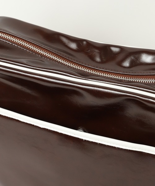 X-girl（エックスガール）の「SHOULDER BAG（ショルダーバッグ・レディース・ブラウン/ネイビー・ONE SIZE）」の13枚目の写真