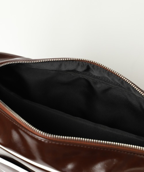 X-girl（エックスガール）の「SHOULDER BAG（ショルダーバッグ・レディース・ブラウン/ネイビー・ONE SIZE）」の15枚目の写真