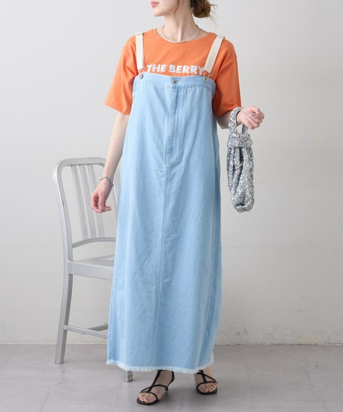 CIAOPANIC TYPY（チャオパニックティピー）の「綿麻デニムサス付き