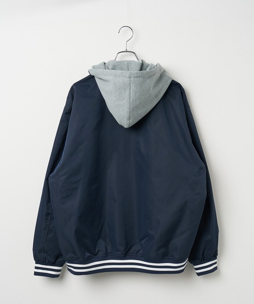 WEGO（ウィゴー）の「WEGO/フードワッペンスタジャン（スタジャン・メンズ・ダークグリーン/ブラック/ネイビー・MEDIUM/LARGE）」の19枚目の写真