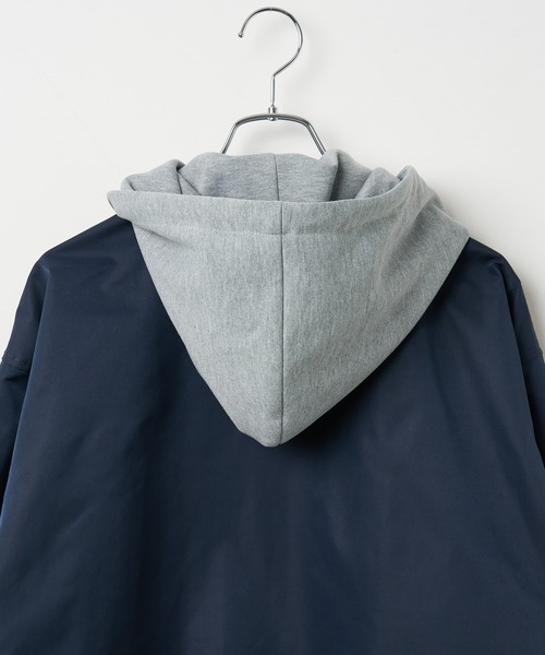 WEGO（ウィゴー）の「WEGO/フードワッペンスタジャン（スタジャン・メンズ・ダークグリーン/ブラック/ネイビー・MEDIUM/LARGE）」の22枚目の写真