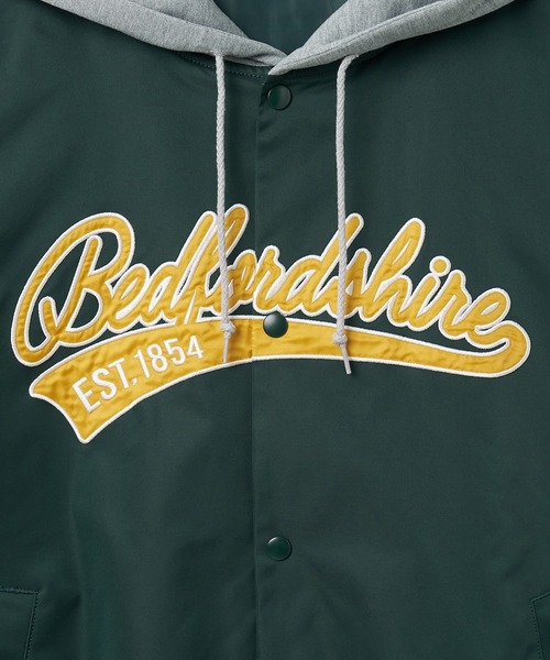 WEGO（ウィゴー）の「WEGO/フードワッペンスタジャン（スタジャン・メンズ・ダークグリーン/ブラック/ネイビー・MEDIUM/LARGE）」の17枚目の写真