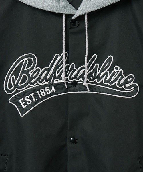 WEGO（ウィゴー）の「WEGO/フードワッペンスタジャン（スタジャン・メンズ・ダークグリーン/ブラック/ネイビー・MEDIUM/LARGE）」の15枚目の写真