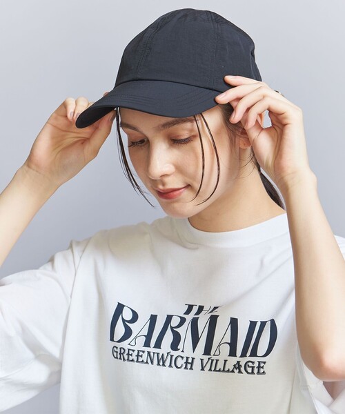 BEAUTY&YOUTH UNITED ARROWS（ビューティーアンドユースユナイテッドアローズ）の「コカゲル キャップ（キャップ・レディース・ブラック/モカ・FREE）」の4枚目の写真