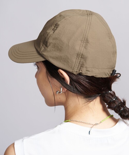 BEAUTY&YOUTH UNITED ARROWS（ビューティーアンドユースユナイテッドアローズ）の「コカゲル キャップ（キャップ・レディース・ブラック/モカ・FREE）」の5枚目の写真