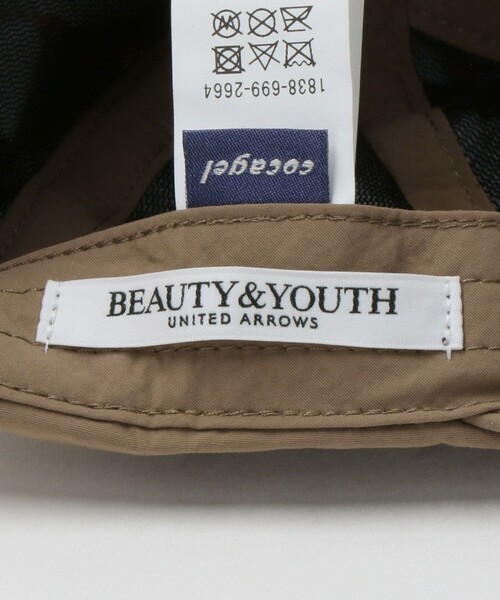 BEAUTY&YOUTH UNITED ARROWS（ビューティーアンドユースユナイテッドアローズ）の「コカゲル キャップ（キャップ・レディース・ブラック/モカ・FREE）」の19枚目の写真