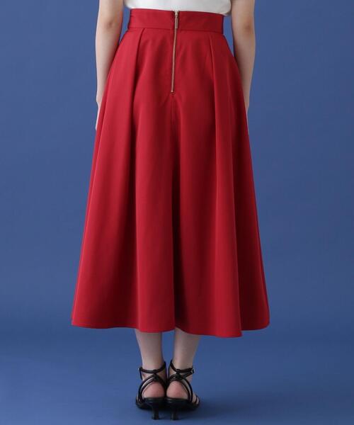 PROPORTION BODY DRESSING（プロポーションボディドレッシング）の「タフタタックスカート / 1214220605（スカート・レディース・レッド/ネイビー/オフホワイト・MEDIUM/SMALL）」の15枚目の写真