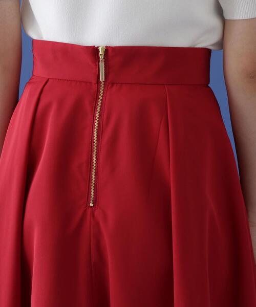 PROPORTION BODY DRESSING（プロポーションボディドレッシング）の「タフタタックスカート / 1214220605（スカート・レディース・レッド/ネイビー/オフホワイト・MEDIUM/SMALL）」の12枚目の写真