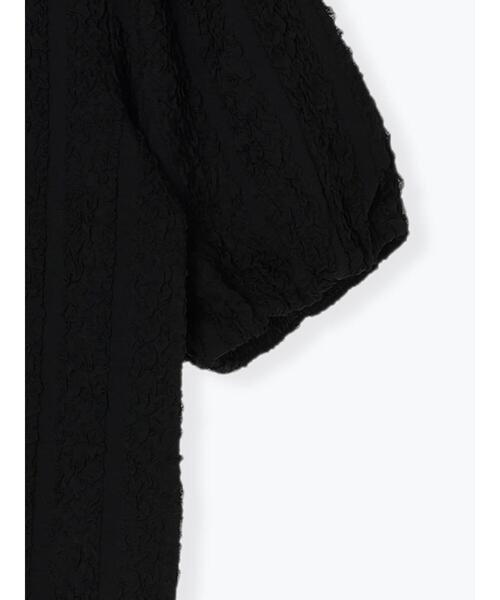 Te chichi（テチチ）の「フクレジャカードボリューム袖プルオーバー（Tシャツ/カットソー・レディース・ブラック/オフホワイト・F）」の11枚目の写真