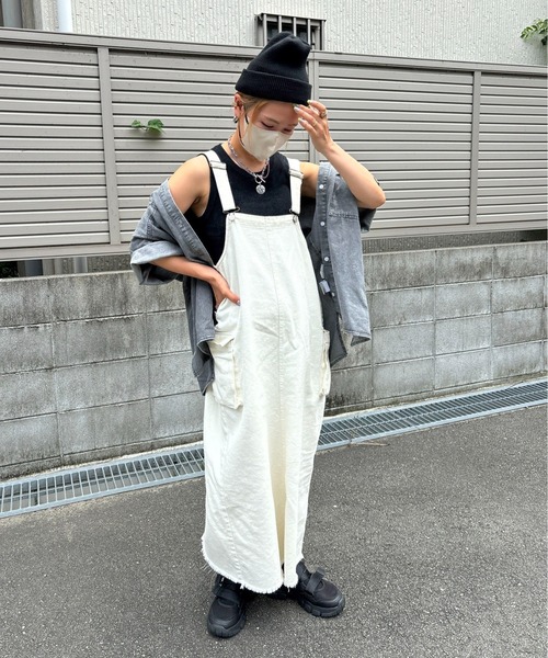 feepur by saya(フェピュールバイサヤ)の「ハーフスリーブデニムシャツ(シャツ/ブラウス・レディース・グレー/ブルー/アイボリー・MEDIUM)」の10枚目の写真