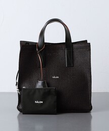 ＜hALON＞ ソフト メッシュ ミニ トートバッグ