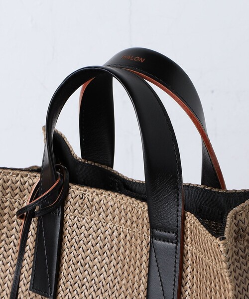 hALON（アーロン）の「＜hALON＞ ソフト メッシュ ミニ トートバッグ（トートバッグ・メンズ・ベージュ/ダークブラウン・FREE）」の15枚目の写真