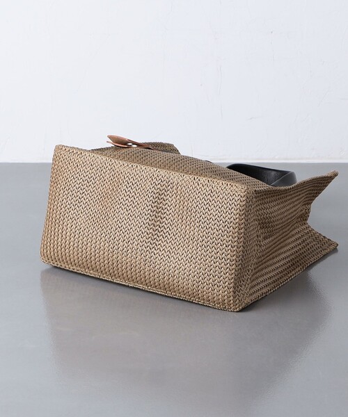 hALON（アーロン）の「＜hALON＞ ソフト メッシュ ミニ トートバッグ（トートバッグ・メンズ・ベージュ/ダークブラウン・FREE）」の16枚目の写真