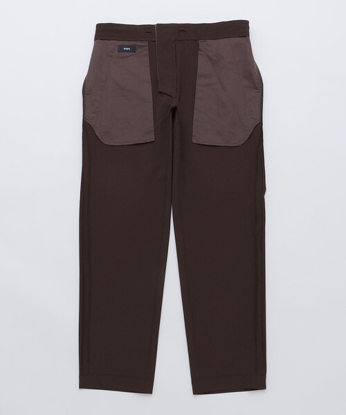 セール】SHIPS: ウールライク 2WAY ストレッチ イージー パンツ