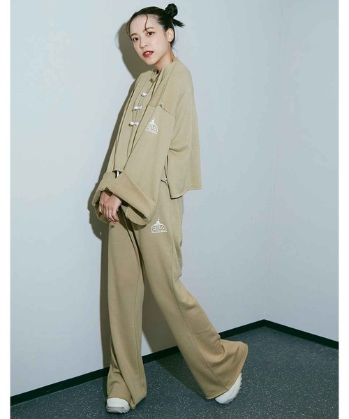 FILA × bpm Flare Sweat Pants / フィラ × ビーピーエム フレア スウェット パンツ（スウェットパンツ）｜FILA（フィラ）