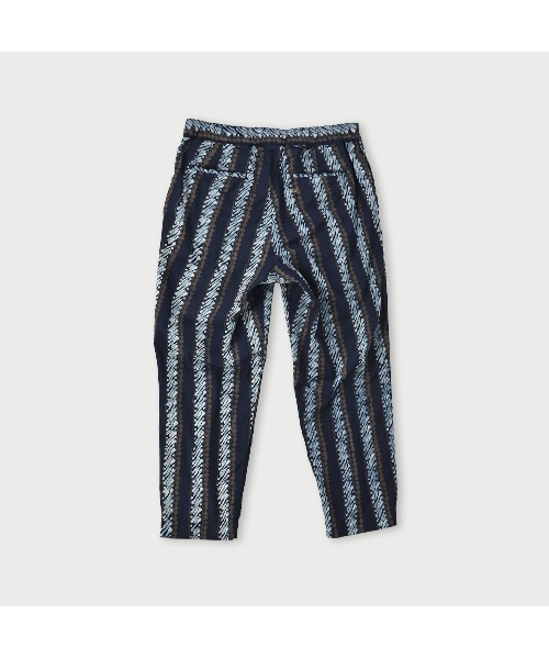 45R（フォーティファイブアール）の「バティックプリントのイージースラックス（インディゴ）（スラックス・レディース・インディゴブルー・MEDIUM/LARGE）」の10枚目の写真