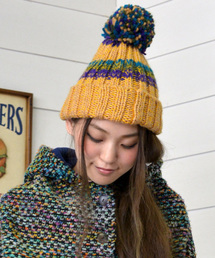 チャイハネ | 【チャイハネ】ボーヌニットキャップ（ユニセックス）(ニットキャップ/ビーニー)