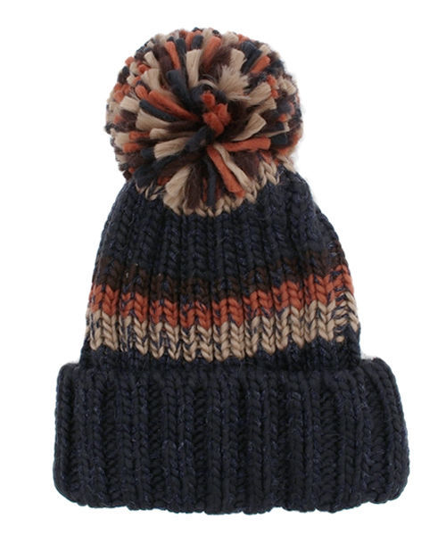 チャイハネ（チャイハネ）の「【チャイハネ】ボーヌニットキャップ（ユニセックス）（ニットキャップ/ビーニー・レディース・ベージュ/カーキ/レッド/パープル/ターコイズブルー/ワイン/ブラウン/イエロー/ブラック系その他・FREE）」の2枚目の写真