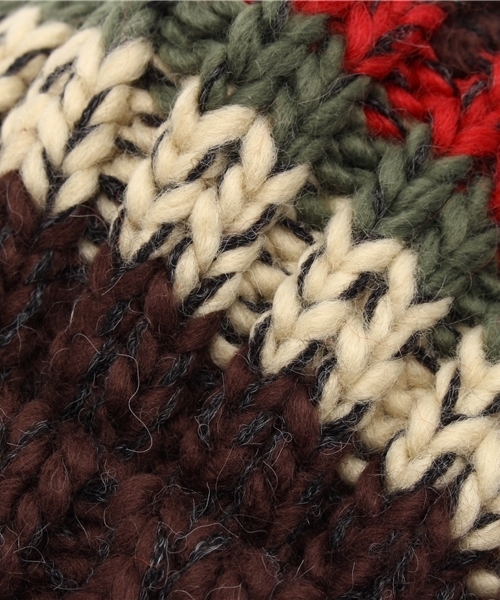 チャイハネ（チャイハネ）の「【チャイハネ】ボーヌニットキャップ（ユニセックス）（ニットキャップ/ビーニー・レディース・ベージュ/カーキ/レッド/パープル/ターコイズブルー/ワイン/ブラウン/イエロー/ブラック系その他・FREE）」の16枚目の写真