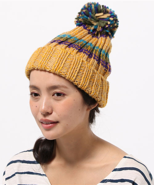 チャイハネ（チャイハネ）の「【チャイハネ】ボーヌニットキャップ（ユニセックス）（ニットキャップ/ビーニー・レディース・ベージュ/カーキ/レッド/パープル/ターコイズブルー/ワイン/ブラウン/イエロー/ブラック系その他・FREE）」の10枚目の写真