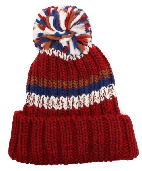 チャイハネ（チャイハネ）の「【チャイハネ】ボーヌニットキャップ（ユニセックス）（ニットキャップ/ビーニー・レディース・ベージュ/カーキ/レッド/パープル/ターコイズブルー/ワイン/ブラウン/イエロー/ブラック系その他・FREE）」の13枚目の写真