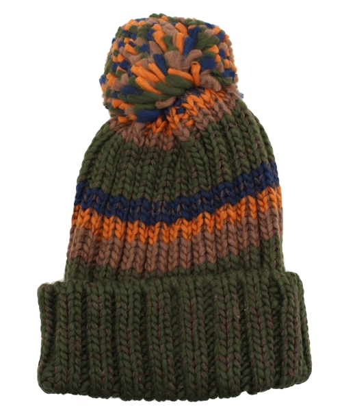 チャイハネ（チャイハネ）の「【チャイハネ】ボーヌニットキャップ（ユニセックス）（ニットキャップ/ビーニー・レディース・ベージュ/カーキ/レッド/パープル/ターコイズブルー/ワイン/ブラウン/イエロー/ブラック系その他・FREE）」の18枚目の写真