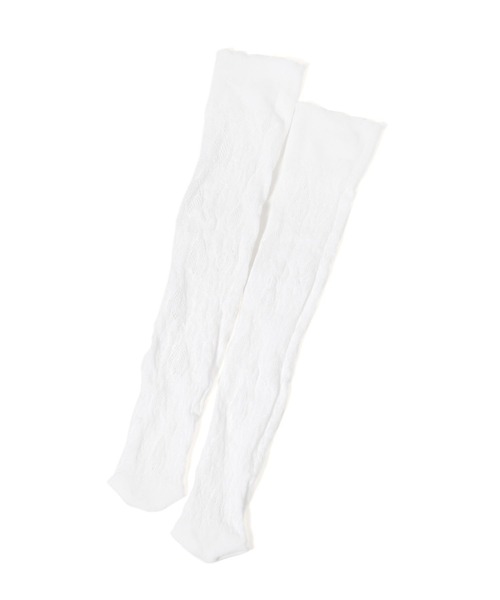 Heather(ヘザー)の「レースSOX 137310(ソックス/靴下・レディース・ホワイト/ブラック・FREE)」の3枚目の写真