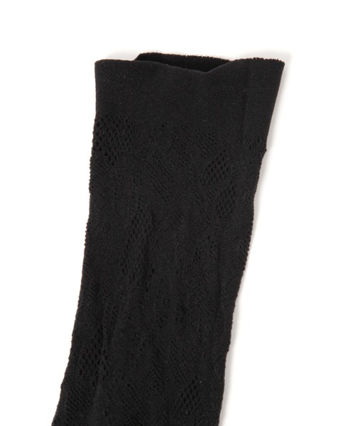 Heather(ヘザー)の「レースSOX 137310(ソックス/靴下・レディース・ホワイト/ブラック・FREE)」の5枚目の写真