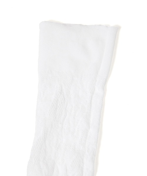 Heather(ヘザー)の「レースSOX 137310(ソックス/靴下・レディース・ホワイト/ブラック・FREE)」の7枚目の写真