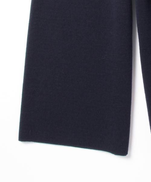 Demi-Luxe BEAMS（デミルクス ビームス）の「【BAILA1月号掲載】Demi-Luxe BEAMS / ミラノリブ ワイドパンツ（その他パンツ・レディース・チャコールグレー/ネイビー・ONE SIZE）」の11枚目の写真