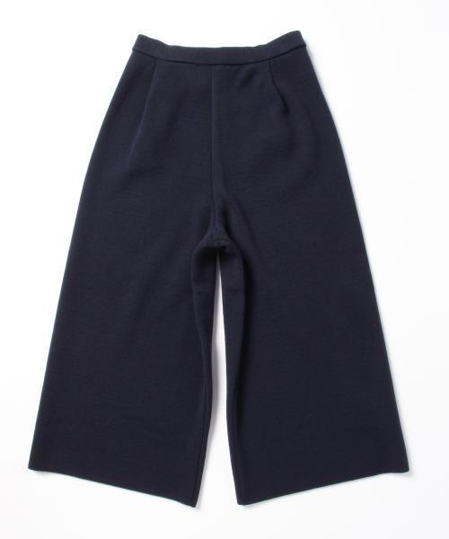 Demi-Luxe BEAMS（デミルクス ビームス）の「【BAILA1月号掲載】Demi-Luxe BEAMS / ミラノリブ ワイドパンツ（その他パンツ・レディース・チャコールグレー/ネイビー・ONE SIZE）」の12枚目の写真