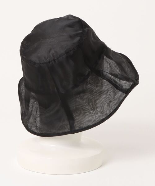 ORIENT MILLINERY(オリエント ミリナリー)の「SIA【シア】(ハット・レディース・オフホワイト/ブラック・FREE)」の9枚目の写真