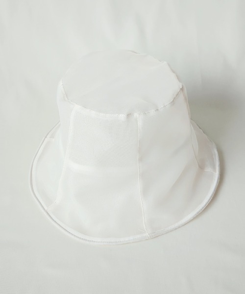 ORIENT MILLINERY(オリエント ミリナリー)の「SIA【シア】(ハット・レディース・オフホワイト/ブラック・FREE)」の3枚目の写真