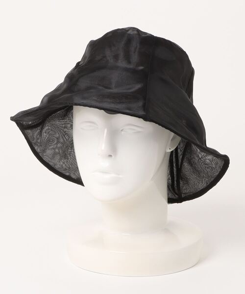 ORIENT MILLINERY(オリエント ミリナリー)の「SIA【シア】(ハット・レディース・オフホワイト/ブラック・FREE)」の8枚目の写真